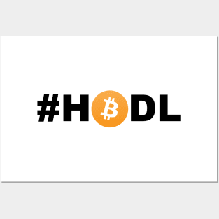 HODL Bitcoin Posters and Art